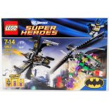 LEGO SUPER HEROES: A Lego DC Comics Super Heroes 6863 set 'Batwing Battle Over Gotham City'.