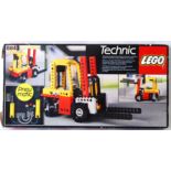 LEGO TECHNICS: An original vintage Lego Technics 8843 Forklift set. Within the original box.