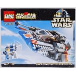 LEGO STAR WARS: A vintage Lego Star Wars set 7130 'Snowspeeder'.