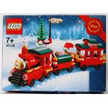 LEGO CHRISTMAS: A Lego 'Christmas Train' set 40138.