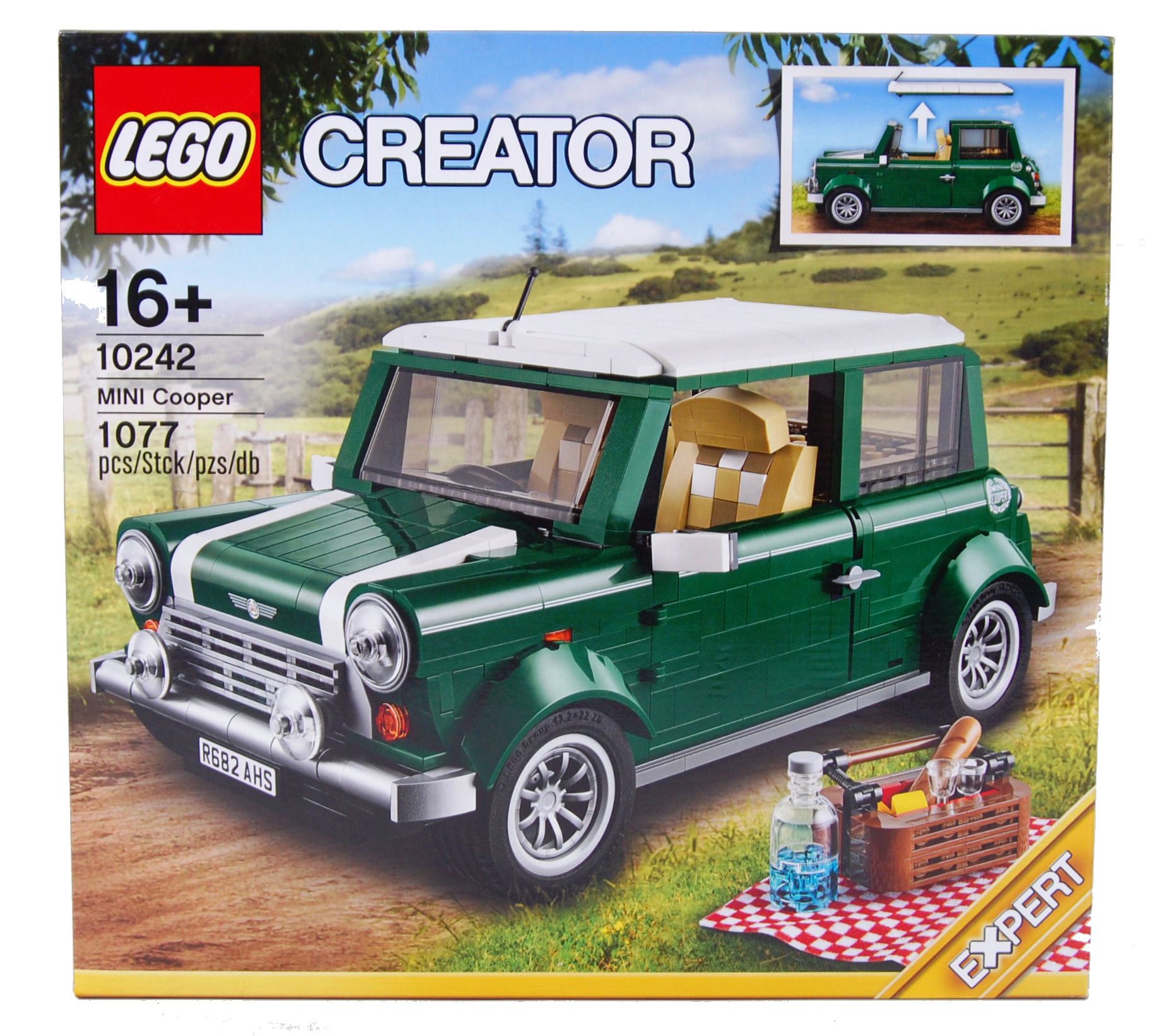 LEGO CREATOR: Lego Creator boxed set 10242 ' Mini Cooper '. Factory sealed, unopened. As new.