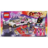 LEGO FRIENDS: A Lego Friends set 41107 'Pop Star Limo'. Factory sealed, unopened.