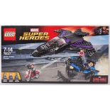 LEGO SUPER HEROES; A Lego DC Super Heroes 76047 ' Black Panther Pursuit ' set.