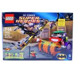 LEGO SUPER HEROES: A Lego DC Comics Super Heroes set 76013 Batman & The Joker Steam Roller.