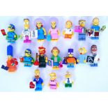 LEGO SIMPSONS SERIES 2: A collection of 17x Simpsons Lego Series 2 minifigures.