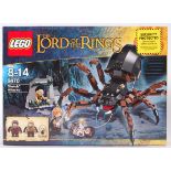 LORD OF THE RINGS LEGO: A Lord Of The Rings Lego set 9470 Shelob Attacks set. Sealed, as new.