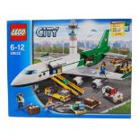 LEGO CITY: Lego City set 60022 Cargo Plane. Factory sealed, unused, within the original box.