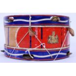 VICTORIAN MILITARY DRUM: