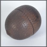 An early Victorian 19th Century treen ki