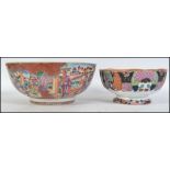 A 19th century Chinese Imari bowl handpa