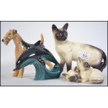 A collection of Beswick figurines to inc