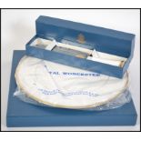 A boxed Royal Worcester cake plate in th