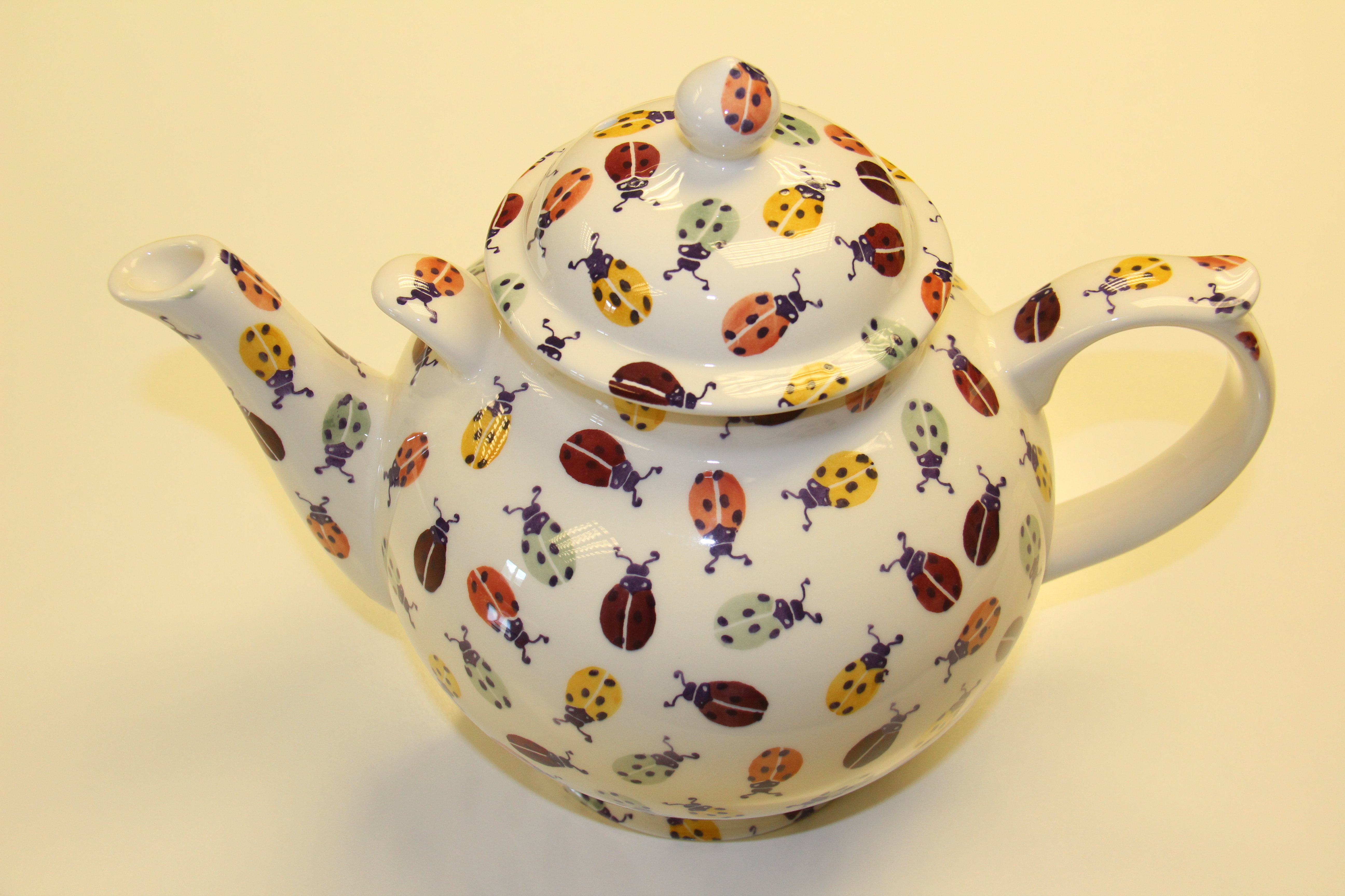 Emma Bridgewater exclusive designed gallon teapot for EACH + tour of her factory in Stoke-upon-Trent