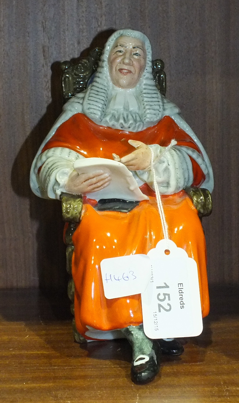 A Royal Doulton figure 'The Judge' HN2443, 16cm high.