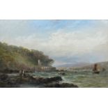 G H Jenkins, FORT PICKLECOMBE Signed oil on canvas, dated 1901, 31 x 48.5cm.