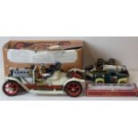 Mamod, a Steam Roadster SA1, boxed, (a/f, burner and accessories lacking), an Ertl 1947
