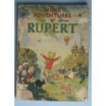 More Adventures of Rupert (1947), annual, price unclipped, 'Belongs to' written in, puzzle drawn on,