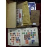 Various stamps in two albums and loose, with mint decimal Great Britain issues etc.