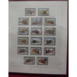 An unmounted mint collection of Guernsey, Isle of Man and Jersey, in three Lindner boxed albums,