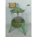 "Busy Betty no.345", an American toy washing machine, with mangle and hand operated agitator,