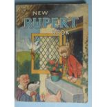 The New Rupert Book (1946), annual, price unclipped, 'Belongs to' written in, original picture