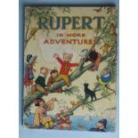 Rupert in More Adventures (1944), annual, price unclipped, original picture wraps, 4to.