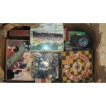 A quantity of mainly boxed toys and games including a Griffon "Round the Pole Flying Model", a