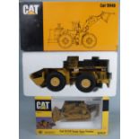 NZG no.478 1/50th scale diecast model of a Cat 994D Wheel Loader and a Norscott Cat D11R Track-