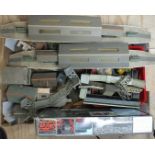 A Revell Baureihe 18505 & tender construction kit, boxed (not checked), various diecasts and a