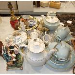 A fifteen-piece Royal Doulton 'Cadence' coffee set, twenty-one pieces of Royal Worcester 'Melissa'