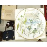 Twelve Caverswall China 'The Country Diary of an Edwardian Lady' by Edith Holden collectors' plates,