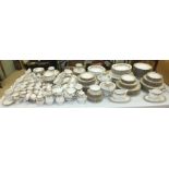 Approximately 240 pieces of Noritake 'Morning Jewel' tea and dinner ware.