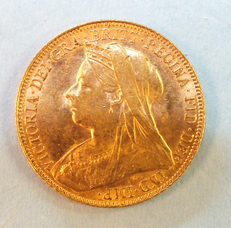 A 1900 sovereign. - Image 2 of 2