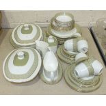 Forty-six pieces of Royal Doulton 'Sonnet' teaware and dinnerware and other ceramics.