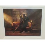 After Hamish Blakely, 'The tune that always plays', limited edition coloured print, 118/195,