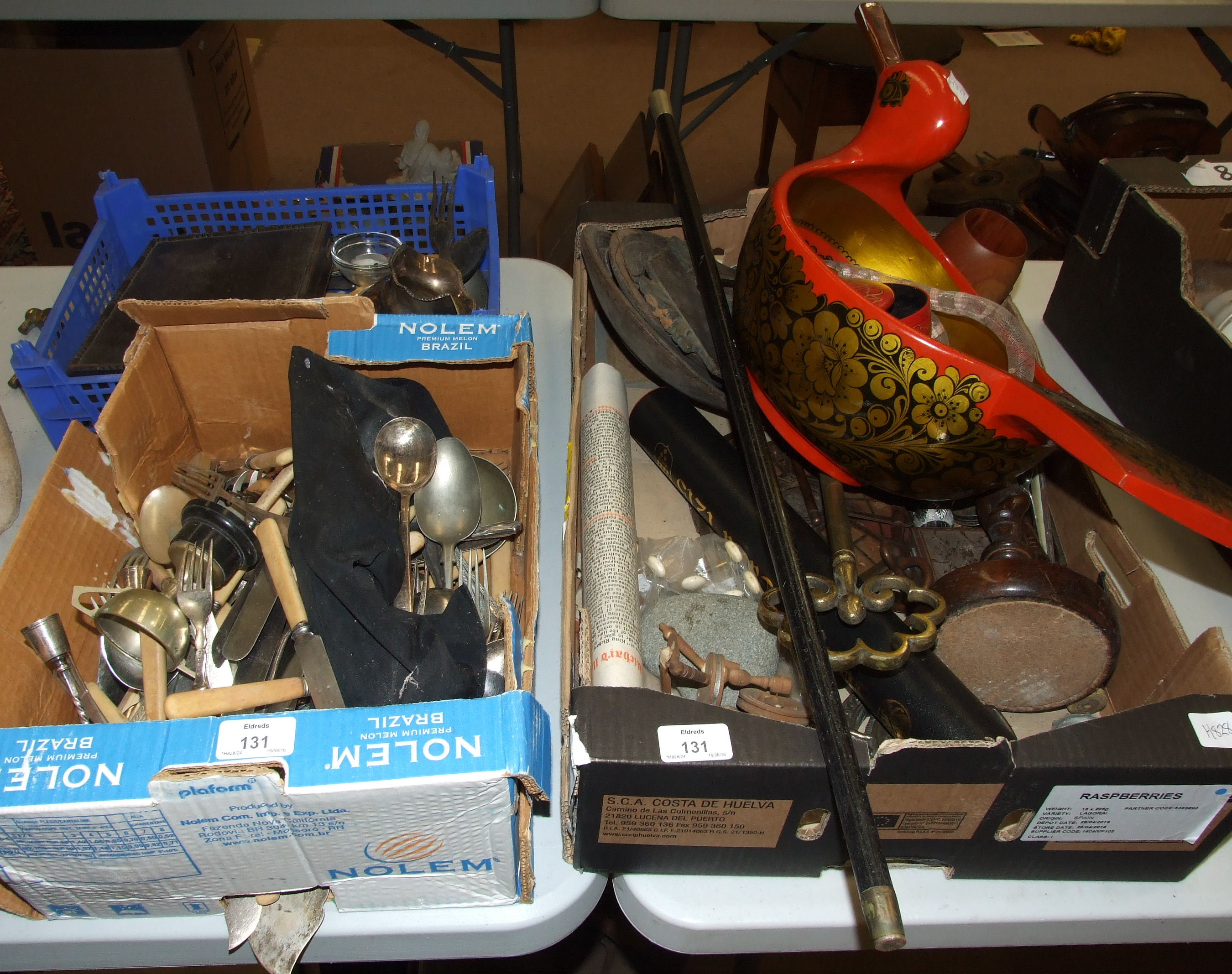 A collection of early-20th century 'Grand Tour' items, including stone, pottery and other objects,