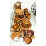 A Hornsea Heirloom coffee service, 36 pieces and other ceramics.