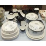 Fifty-six pieces of Midwinter 'Nature Study' Stylecraft tea and dinner ware.