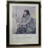 After Robert O. Lenkiewicz, 'Pieces from Project 1: Vagrancy', a framed poster signed by the