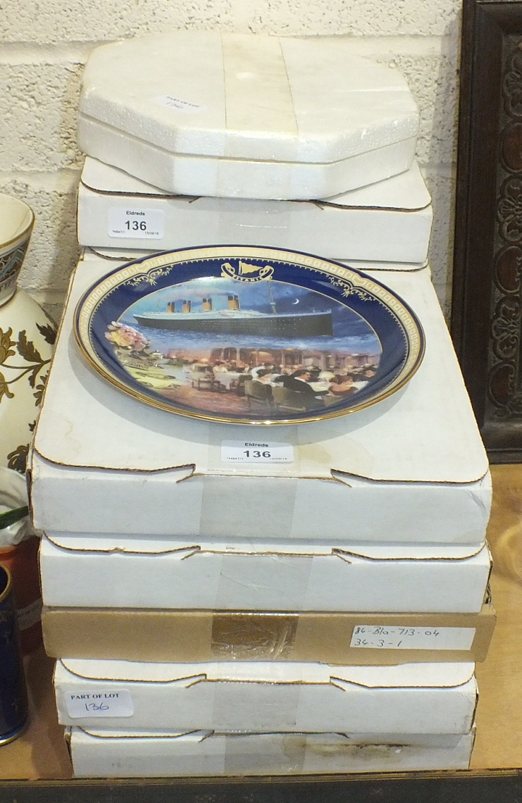 A collection of twelve Bradford Exchange 'Titanic: Queen of the Ocean' collectors' plates by James - Image 2 of 2