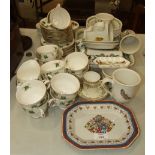 A quantity of dinnerware and teaware, various makers.