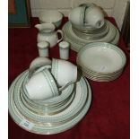 Approximately forty pieces of Royal Doulton 'Berkshire' decorated tea and dinner ware.