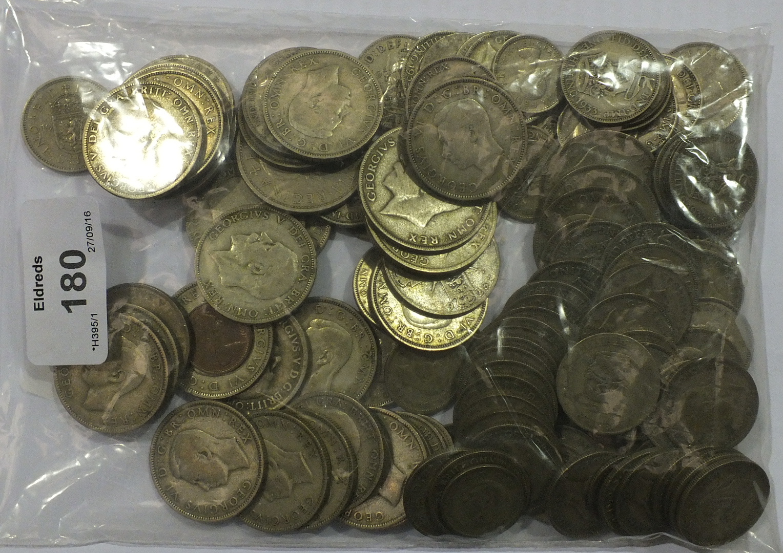A collection of Great Britain pre-1947 silver coinage 1922-46, 30 Florins, 57 Shillings, 3 Half- - Image 3 of 3
