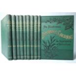 Nicholson (George) (Ed.), The Illustrated Dictionary of Gardening, 9 vols, including supplement