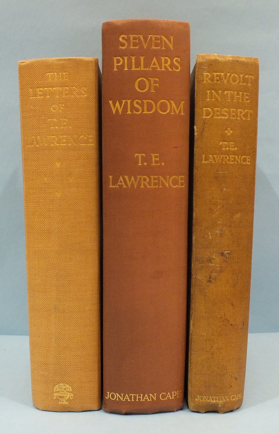 Lawrence (T E) Seven Pillars of Wisdom, 1937, 9th imp; Revolt in the Desert, 1927, 3rd imp;