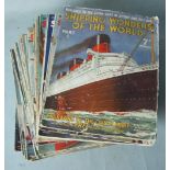 Shipping Wonders of the World, parts 1 - 55, complete, illus, 4to, 1936.