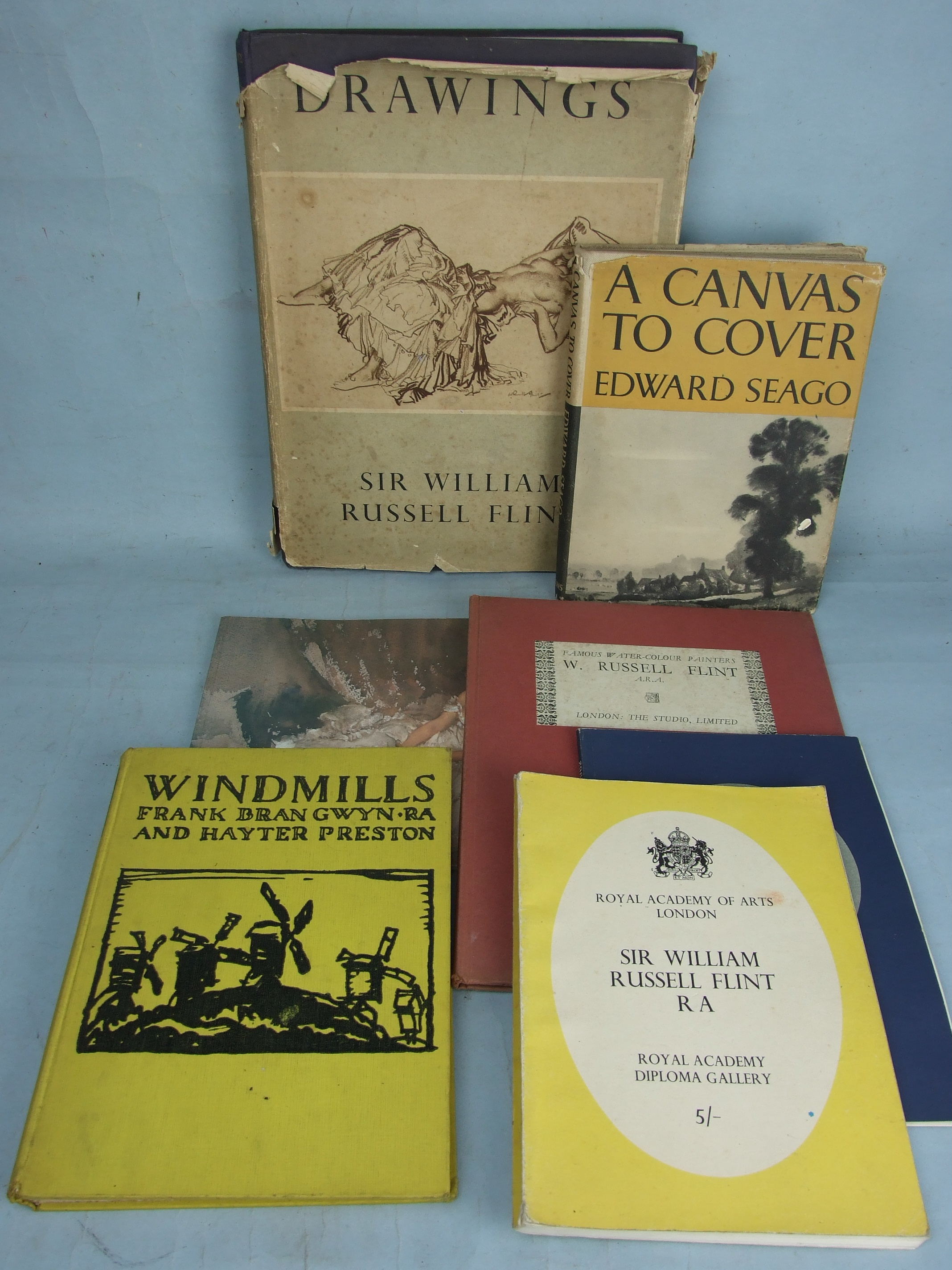 Brangwyn (Frank) and Preston (Hayter), Windmills, 1st edn, col plts, illus, cl, 8vo, 1923; Russell - Image 3 of 3