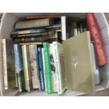 A quantity of books on country sports, antiques and other subjects.
