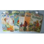 Rupert Annuals: 1953 - 1959 (x2), (8).