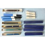 A collection of three Watermans P515 pencils, each in original presentation tubes, a Watermans